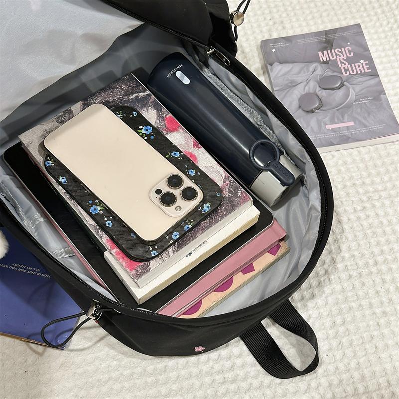 Embroidery Student Schoolbag Women's Large Capacity Backpack