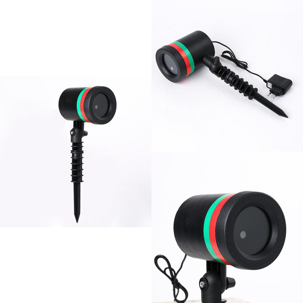 Outdoor Lawn Laser Light Colorful Garden Starry Sky Stage Light With Plastic Material