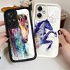 Oil Painting Horse Soft Phone Case for Xiaomi Poco X7 X6 X5 Pro X4 Gt X3 F7 Ultra M8 M7 Redmi 15C 15 14C 13 13C 12 12C 10 10C
