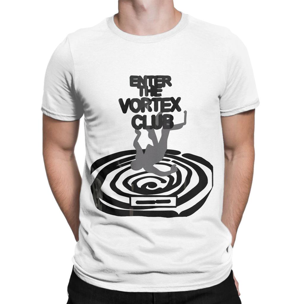 Life Is Strange     Men T Shirt Enter the Vortex Club Crazy Tee Shirt Short Sleeve O Neck T-Shirts Cotton Plus Size Clothing
