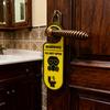 Do Not Disturb Bathroom Door Sign Warning Do Not Open Occupied Door Hanger Sign for Home Office Conference Hospital