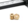 3mm Robot Chassis Worm Gear M0.4 1/20 Axis Center 6.98mm For Small instruments Transmission Educational Toy