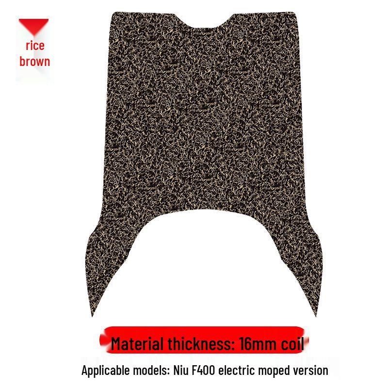 Niu F400 Electric Motorcycle Waterproof Non-slip Silk Ring Foot Pad