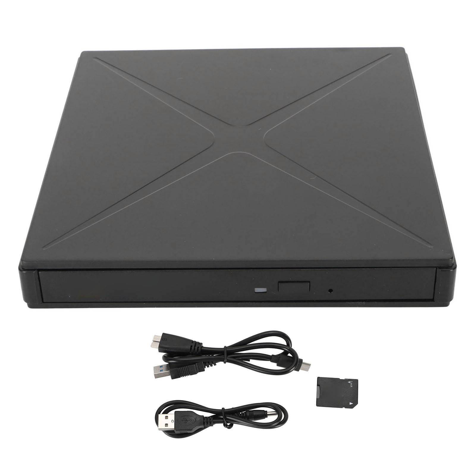 

Внешний DVD-привод USB 3.0 USB C Портативный DVD-проигрыватель CD Высокоскоростной DVD-рекордер для