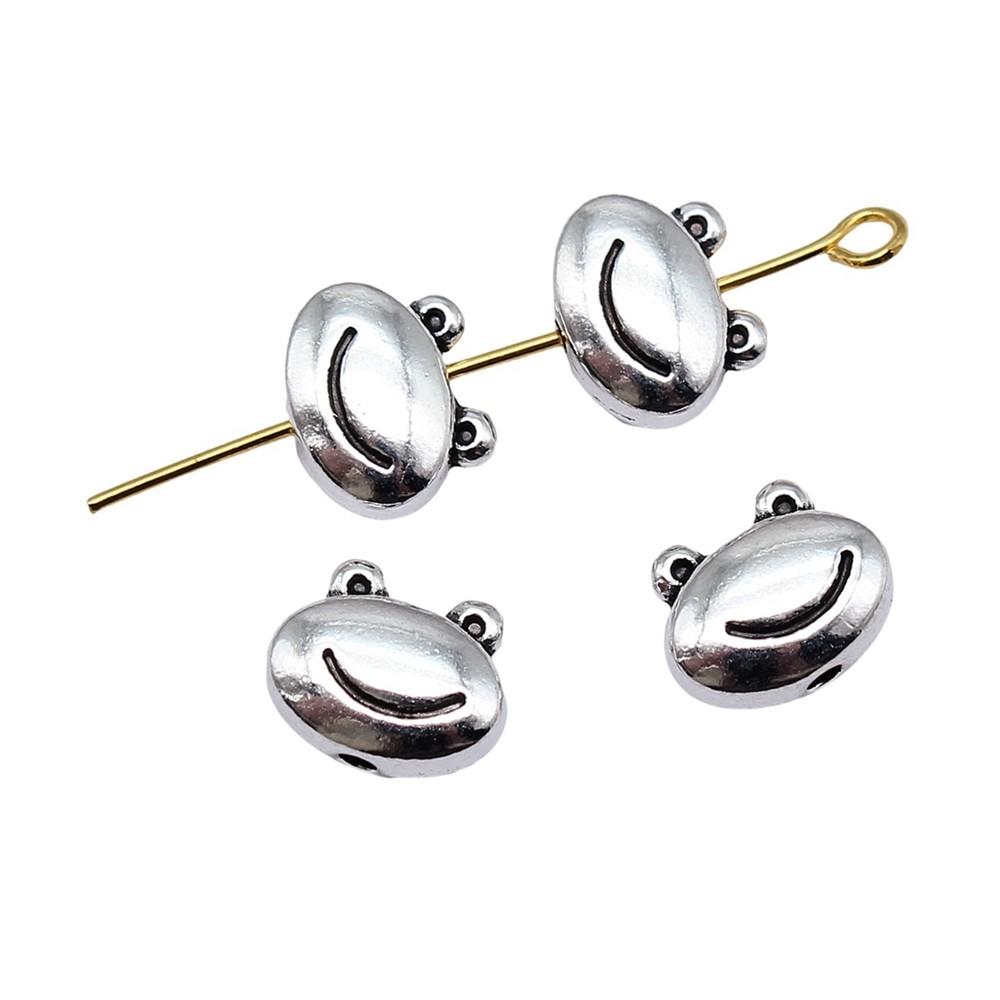 Small Hole Spacer Beads Minimalist Animal Charms For Pet Jewelry Components
