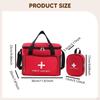 2 Pieces Empty First Aid Bag Professional Storage Portable Organizer Oxford Shoulder