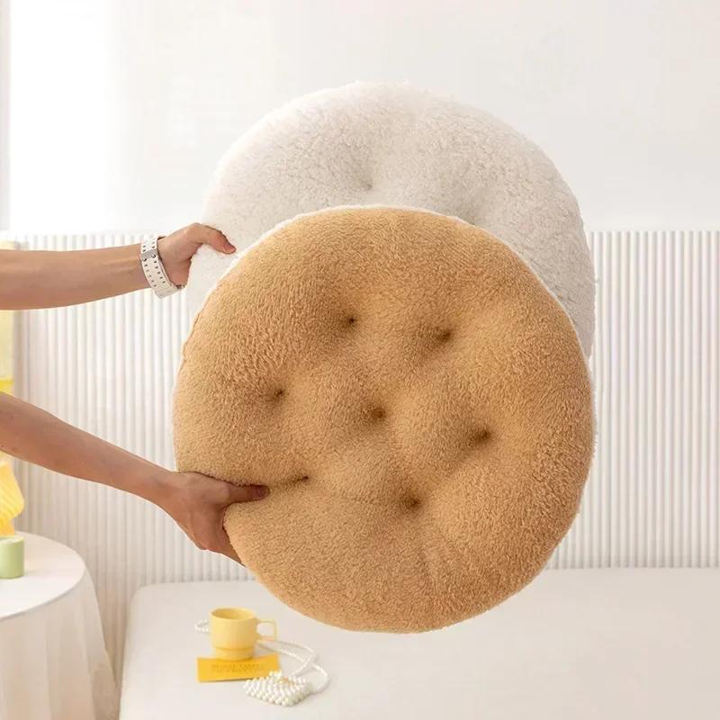 Plush Cushion Square Soft Warm Home Dining Chair Office Student Chair Cushions Home Decoration Lumbar Pad Floor Mat
