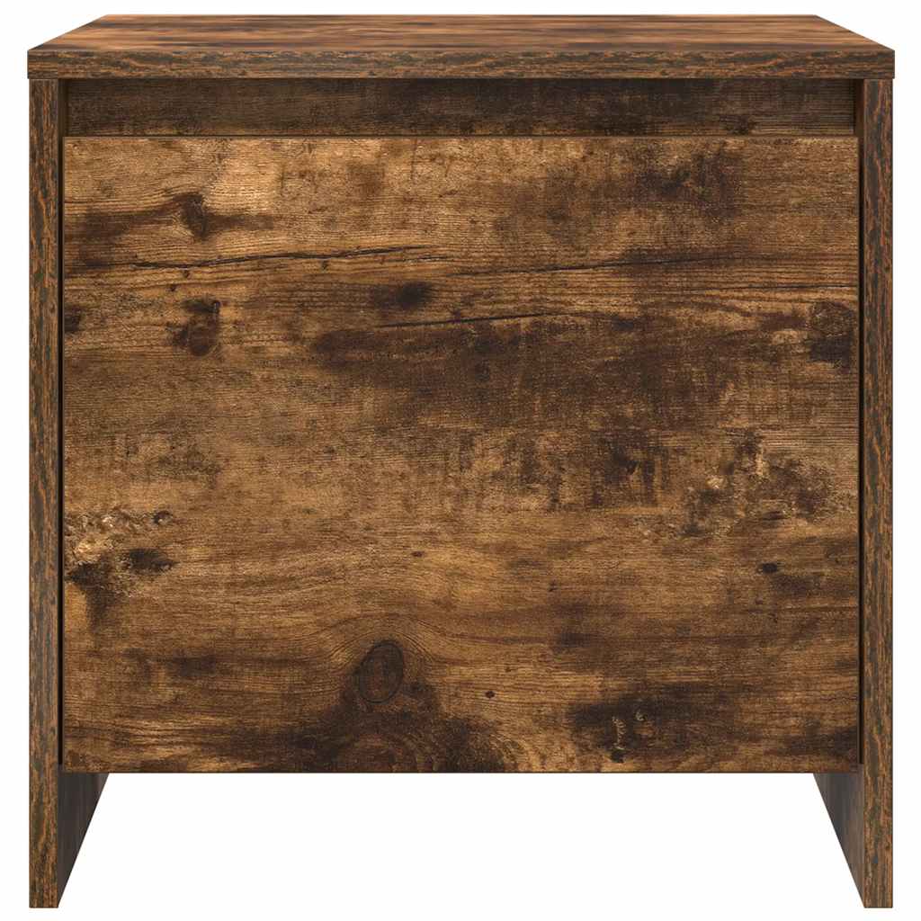 Vidaxl Szafki Nocne, 2 Szt., Przydymiony Dąb, 45X34X44,5 Cm