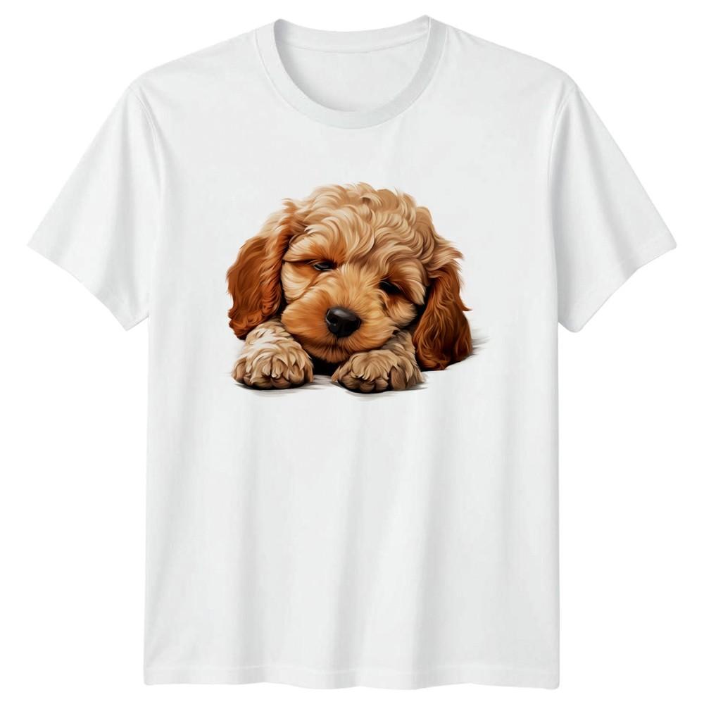 Goldendoodle Puppy Dogs Animals Unisexs TShirt Unisexs Tee Graphic Unisex Top S