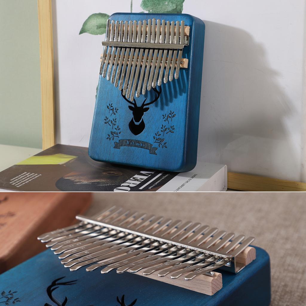 17Keys Portable Thumb Piano Beginner Instrument Kalimba Finger Piano Mbira Small Musical Toys