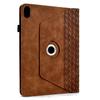 For iPad (2025)/10.9 (2022) Case Rotating Stand Building Block Imprinted Leather Tablet Cover