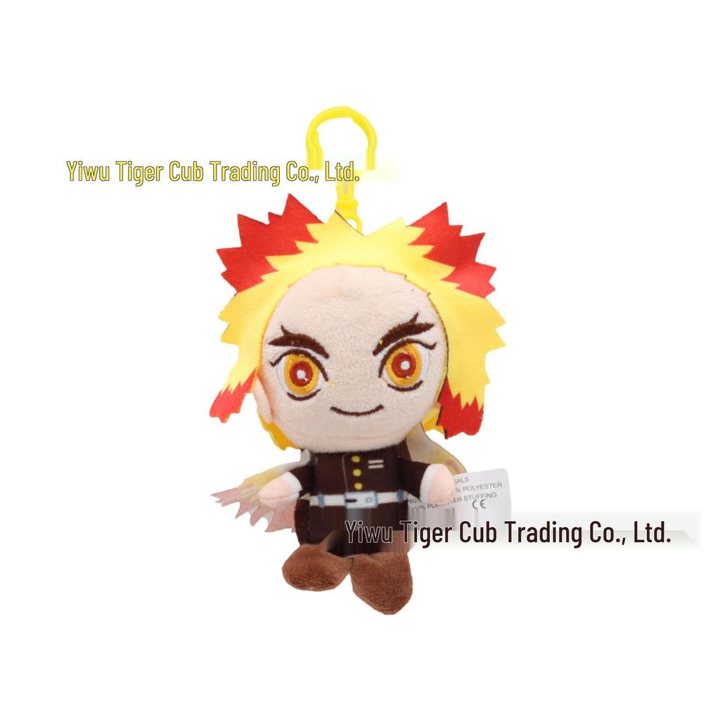 Demon Slayer Plush Toy Set: Tanjiro, Tomioka, Zenitsu, Nezuko Dolls