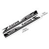 2PCS Car Door Side Stripes Stickers Racing Sport Vinyl Decals Self-adhesive Car Body Styling Decoration Stickers Accessories