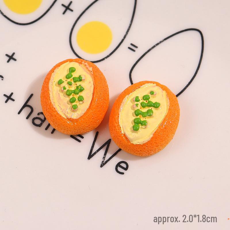 Miniature Cream Bread Simulation Toy Cake: DIY Resin Accessories for Children's Pretend Play and Handmade Projects.
