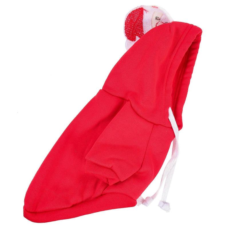 Dog Christmas Costume Dog Cosplay Clothing for Pet Use 4Pcs Red Set