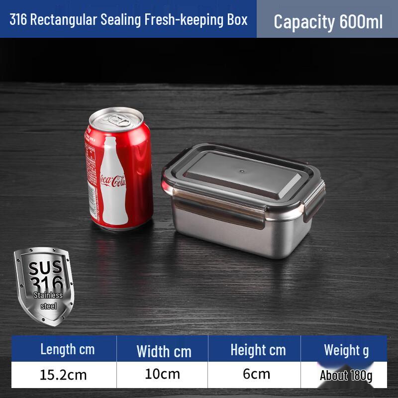 Nai Duo Stainless Steel Food Storage Containers