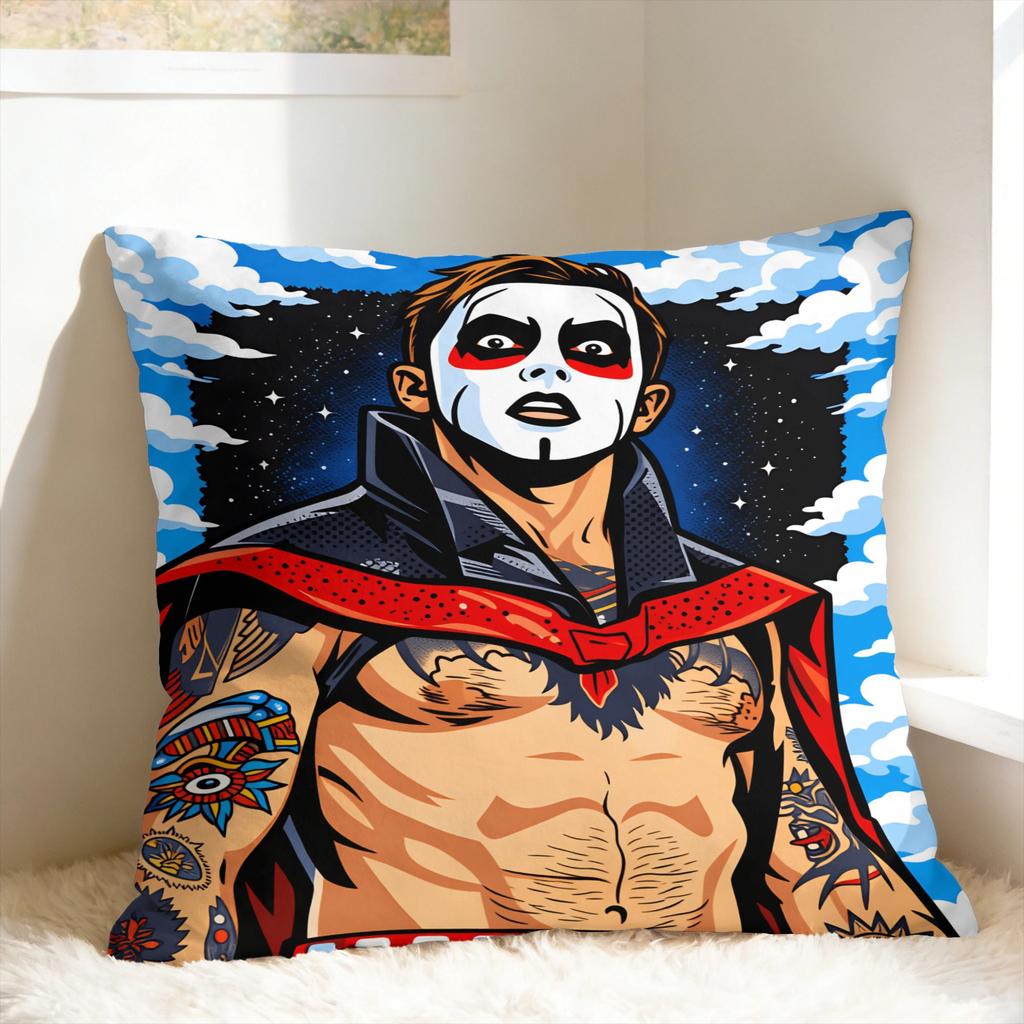 Danhausen Wrestling Pillow Cover Soft Cushion Cover Morden Pillow Case For Office Car Home Decor