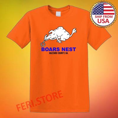 Boars Nest The Dukes of Hazzard Męski Pomarańczowy Rozmiar S-5XL