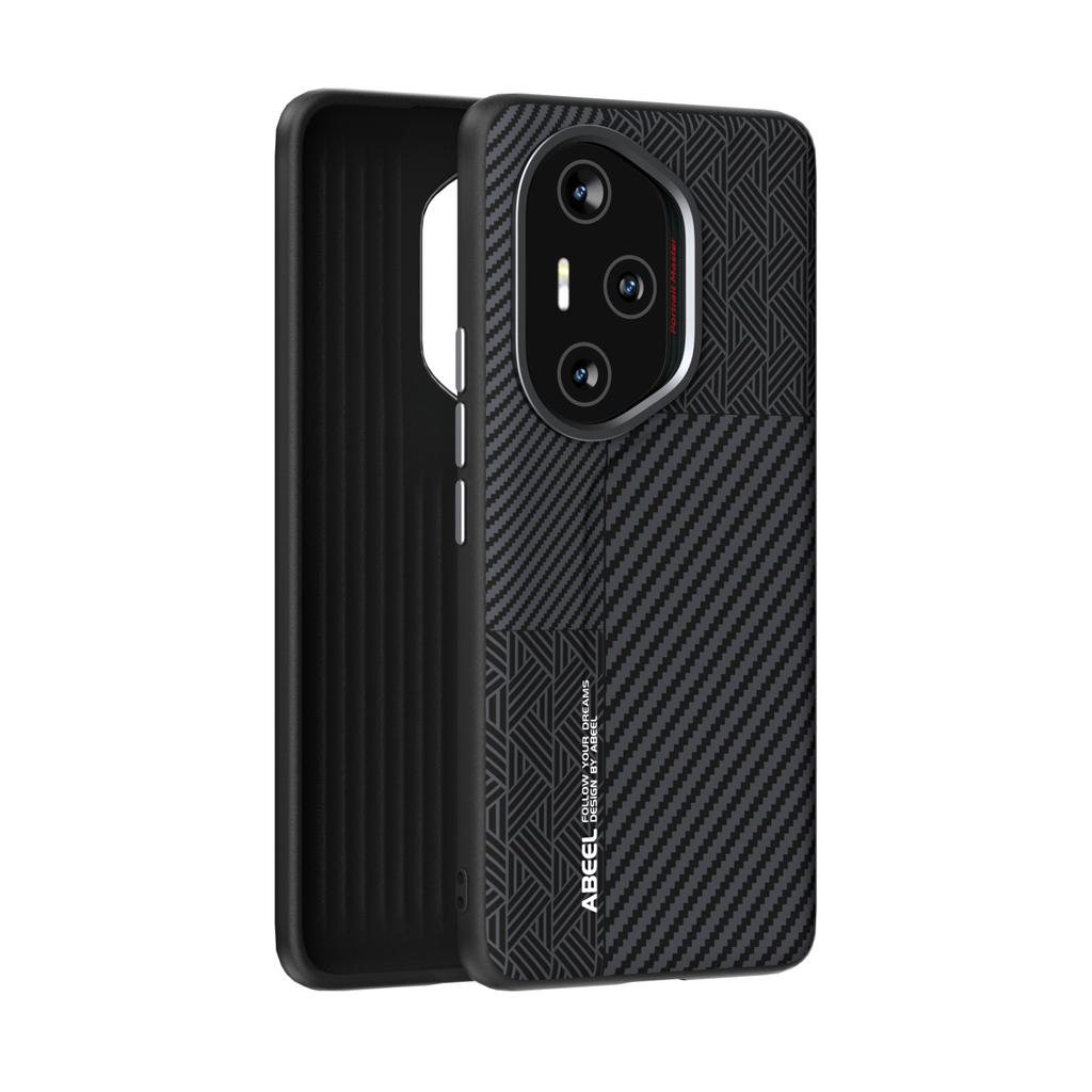 For Honor 300 Pro Case Slim Rough Drop Tested Hybrid Carbon Fiber Case Cover Shell Honor Alloy Lens Anti-slip Grip Shockproof