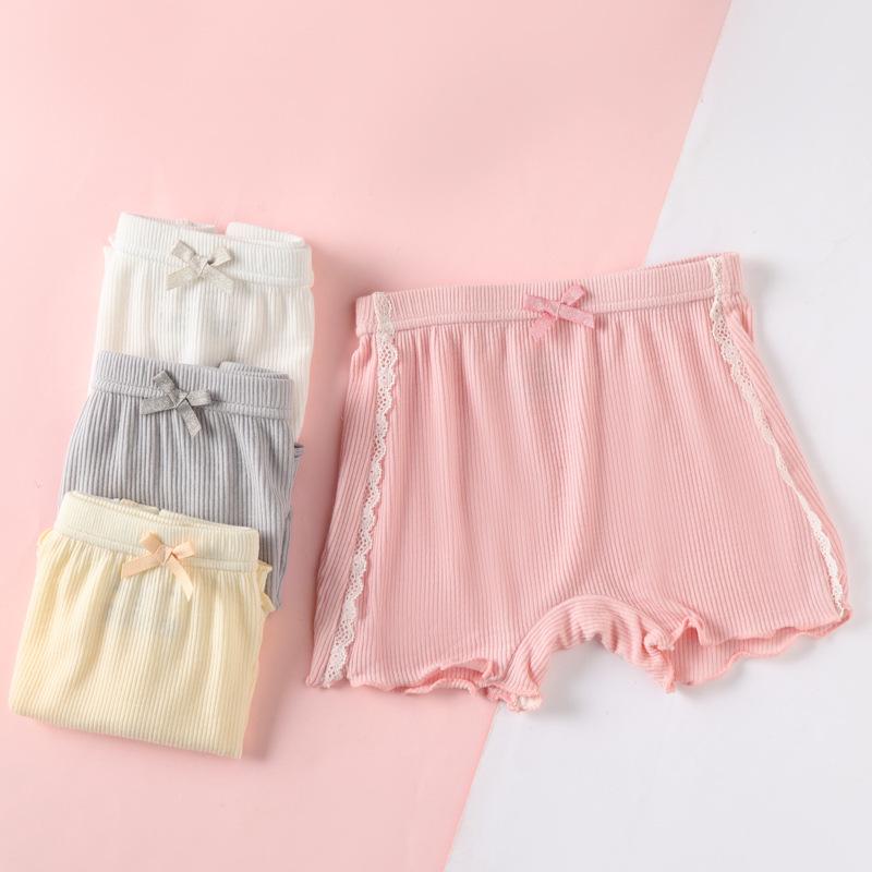 Dívčí letní bezpečnostní šortky: Lehké spodní prádlo proti expozici pro děti