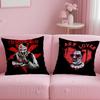 classic movie Terrifier Cushion Cover Soft  EasyWash Pillow Case  Versatile for Couch Bed Travel and Office