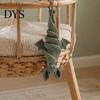 Crochet Bat Kit Wind Spinner DIY Kit, Halloween Knitted Spiral Hanging Decoration Gothic Style Decor with Yarn And Hook, Spooky Handmade Complete