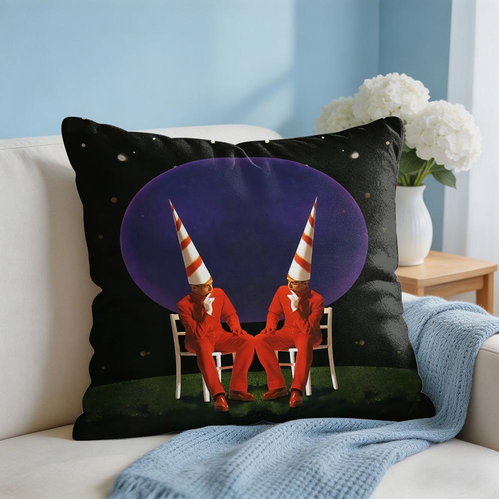 Music PPet Shop Boys Band Cushion Cover Square Pillow Bedroom Sofa Leisure Comfort Living Room Home Decoration X