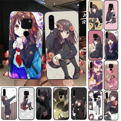 Funda para teléfono Anime linda de chica Menhera chan para Huawei Nova3I 3E mate9 10 20lite 20Pro 40 30pro funda case
