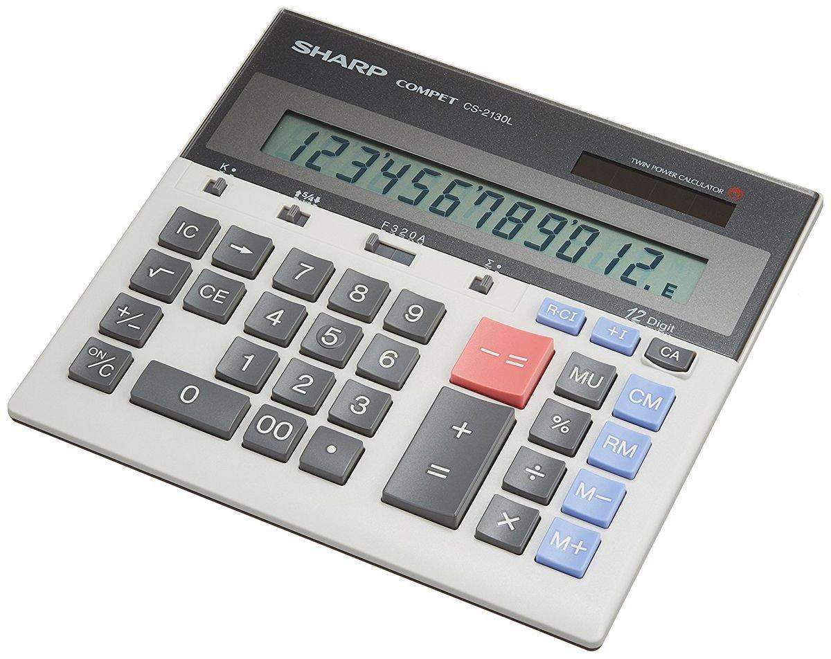 

Sharp Business Calculator Desktop Type 12 Digits of CS-2130L [Set 2]