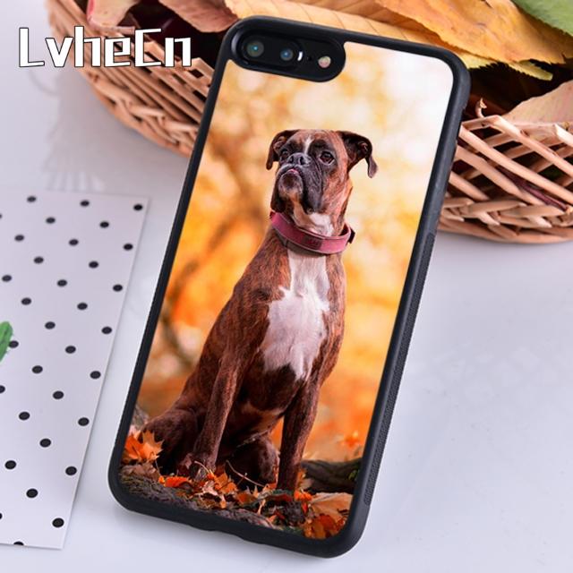 

Cute Boxer Dog Puppy Phone Case For iPhone 17 Air 13 12 14 15 16 Cover 14 15 16 Pro Max 6S Plus iPhone 13pro