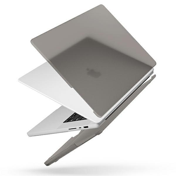 Hoes voor MacBook Pro 14 UNIQ Claro Transparant Grijs