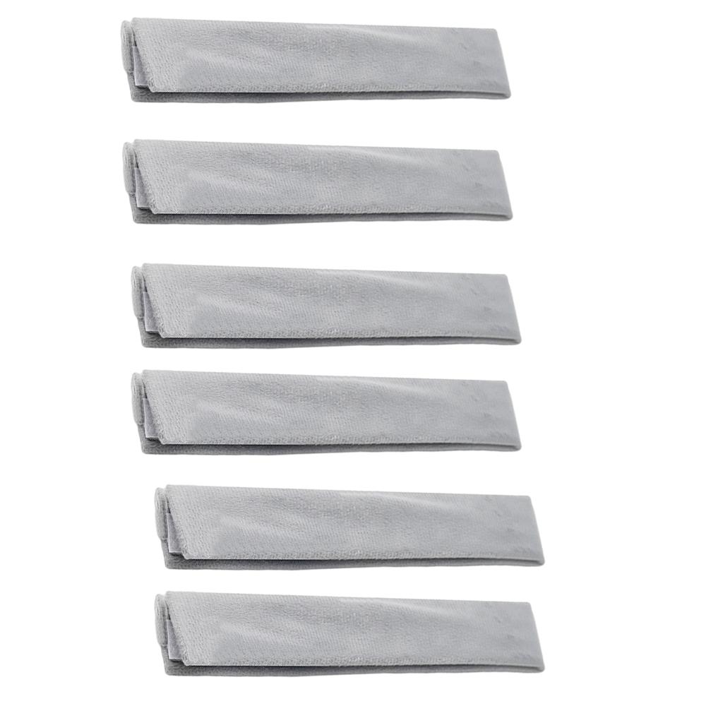 6Pcs Solid Color Refrigerator Microwave Oven Oil-Proof Door Handle Covers Washable Sliding Door Handle Protective Covers Handle Covers