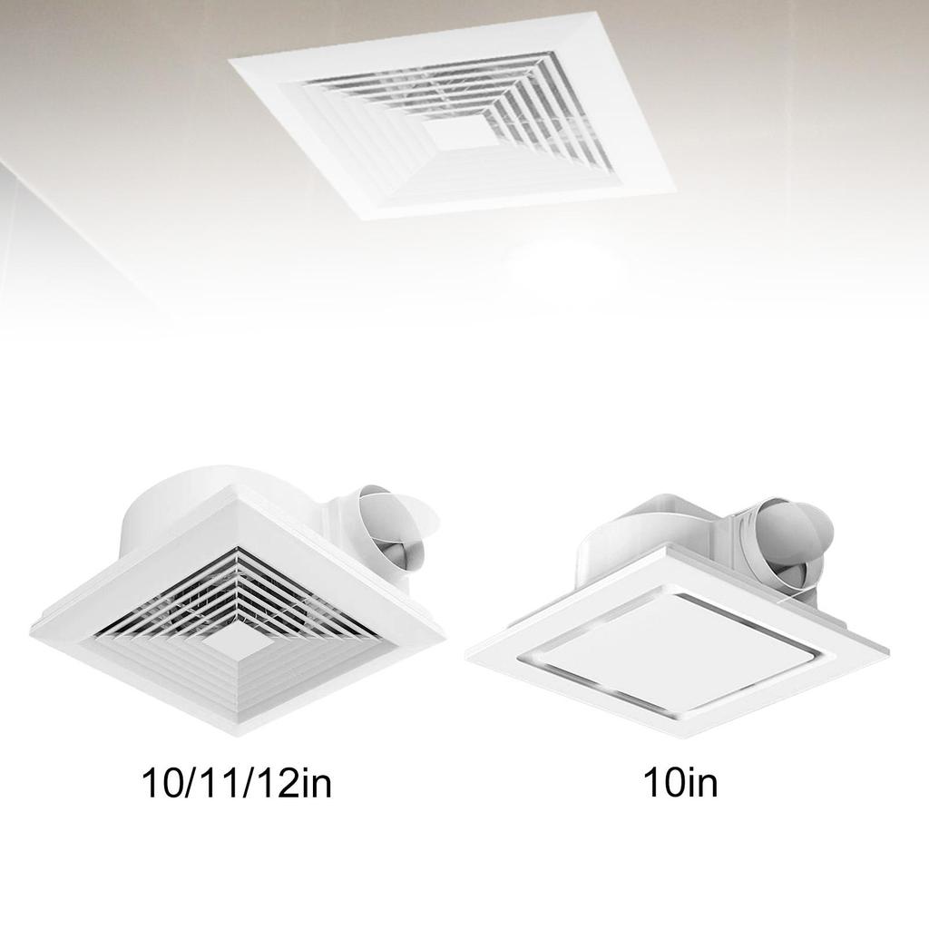 Quiet Bathroom Exhaust Fan ABS Material Ceiling Mount Ventilation Fan for Home Kitchen RV