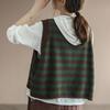 Knitted Vest Women Oversize Undershirt Sleeveless Sweater Tops Loose Vest Casual V Neck Vest