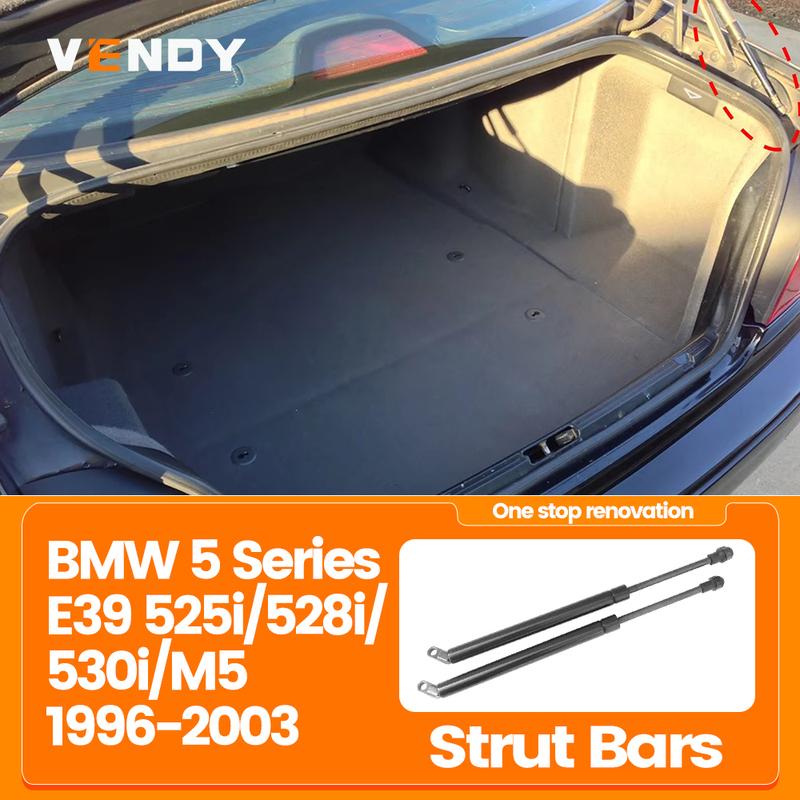 Rear Trunk Tailgate Strut For BMW 5 Series E39 1996-2003 2pcs Boot Lift Support Bars Gas Spring Dampers Rod 51248222913