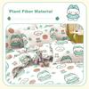 Jtrip Disposable Bedding Set for Travel: Single Bed Sheet, Duvet Cover, Pillowcases - Hotel-Grade Hygienic Soft Three-Piece Set