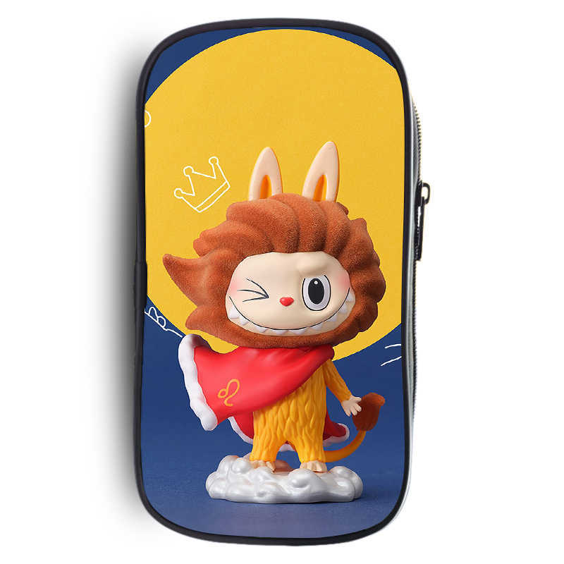 2025 Labubu Primary And Secondary School Students Cartoon Diy Printing Fashion Storage Pencil Bag