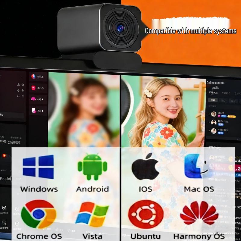 AI MEGA 4K Ultra HD Professional Live Streaming Camera with Remote Control