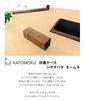 KATOMOKU Seal Case, Shachihata Name 9, km-77WA, Solid Walnut Wood
