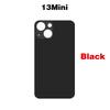 For iPhone 13 Mini Pro Max Big Camera Hole Phone Back Glass Battery Cover Rear Glass Panel Housing Chassis Add 3M Adhesive