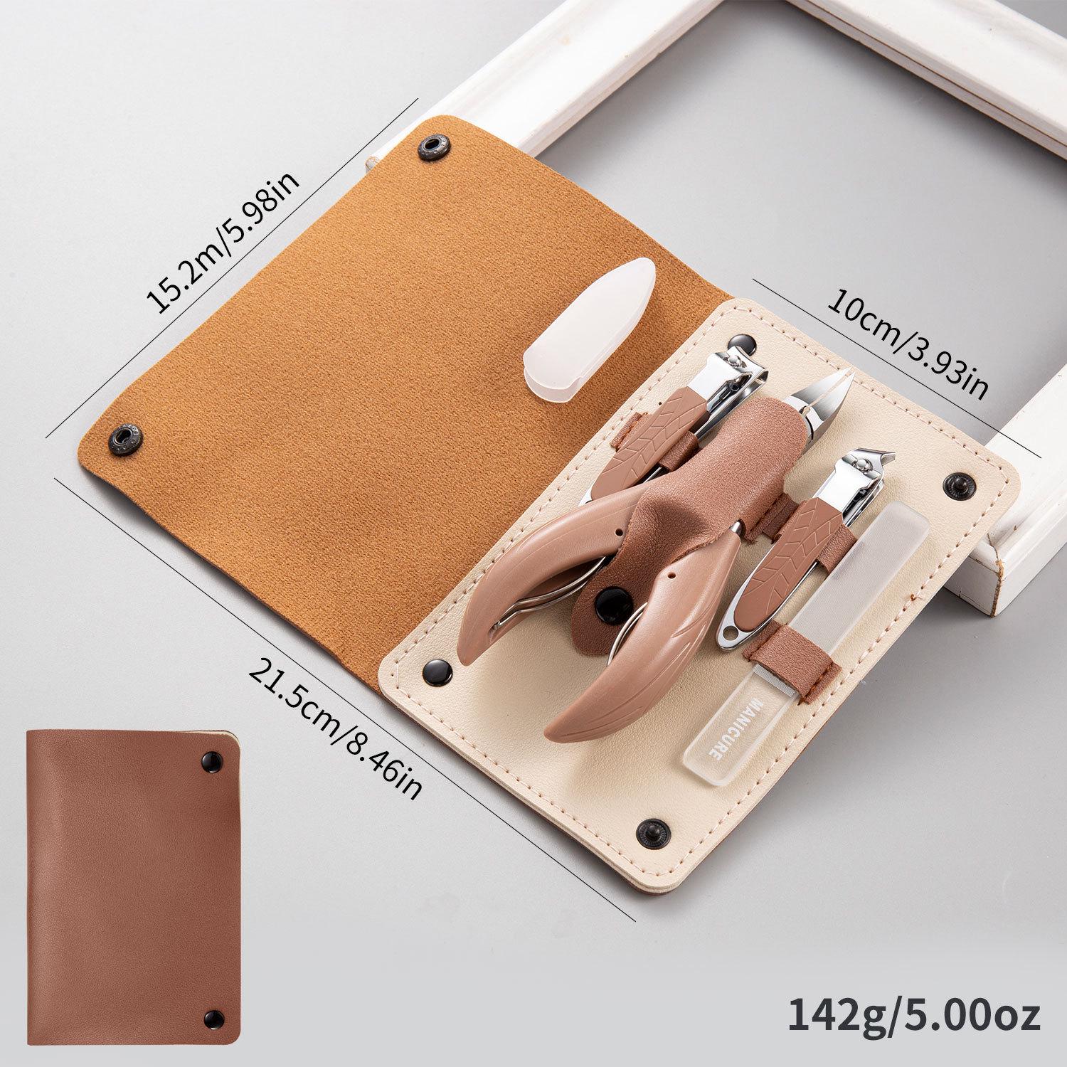 

Набор кусачек для ногтей из нержавеющей стали «Орлиный клюв» с пилочкой для ногтей и щипцами для вросших ногтей