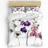 Spa Decor 3pcs Bedding Set Sand Orchid And Massage Stones In Zen Duvet Cover Set Bed Set Quilt Cover Pillow Case Comforter Cover