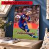 Messi Customize Your Name Diamond Painting Round Diamond Diy Frameless Holiday Artwork Suitable For Home Office Wall Decoration