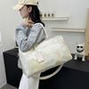 Chinese Style Literary Style Large Capacity Portable Travel Bag Household Clothing Storage Embroidery Luggage Bag