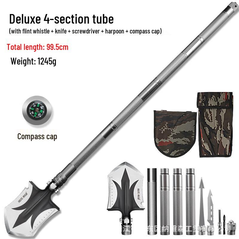 Li Xin Heavy-Duty Multi-Purpose Folding Shovel