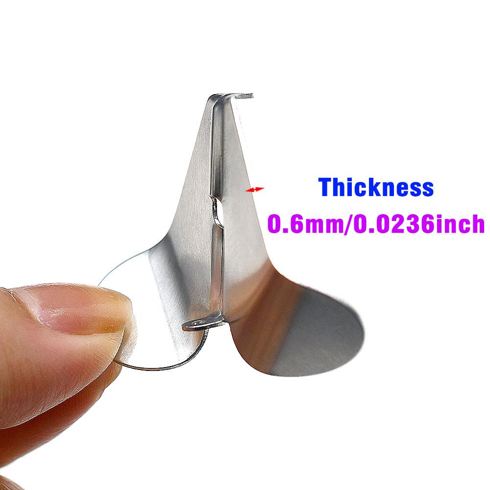 10 Stück Buzzer Spinnerblätter Propeller Teile für Buzzbait Angelköder Basteln DIY Umbau Köder Tackle