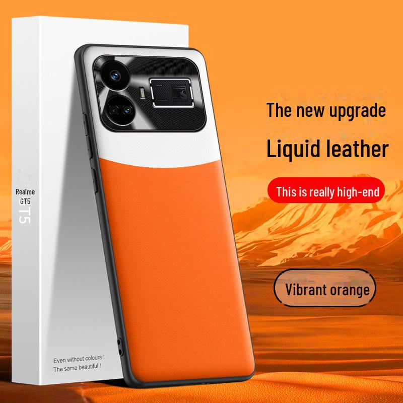 

Кожаный чехол Realme GT5: Защита от падений и обрастания realme GT5