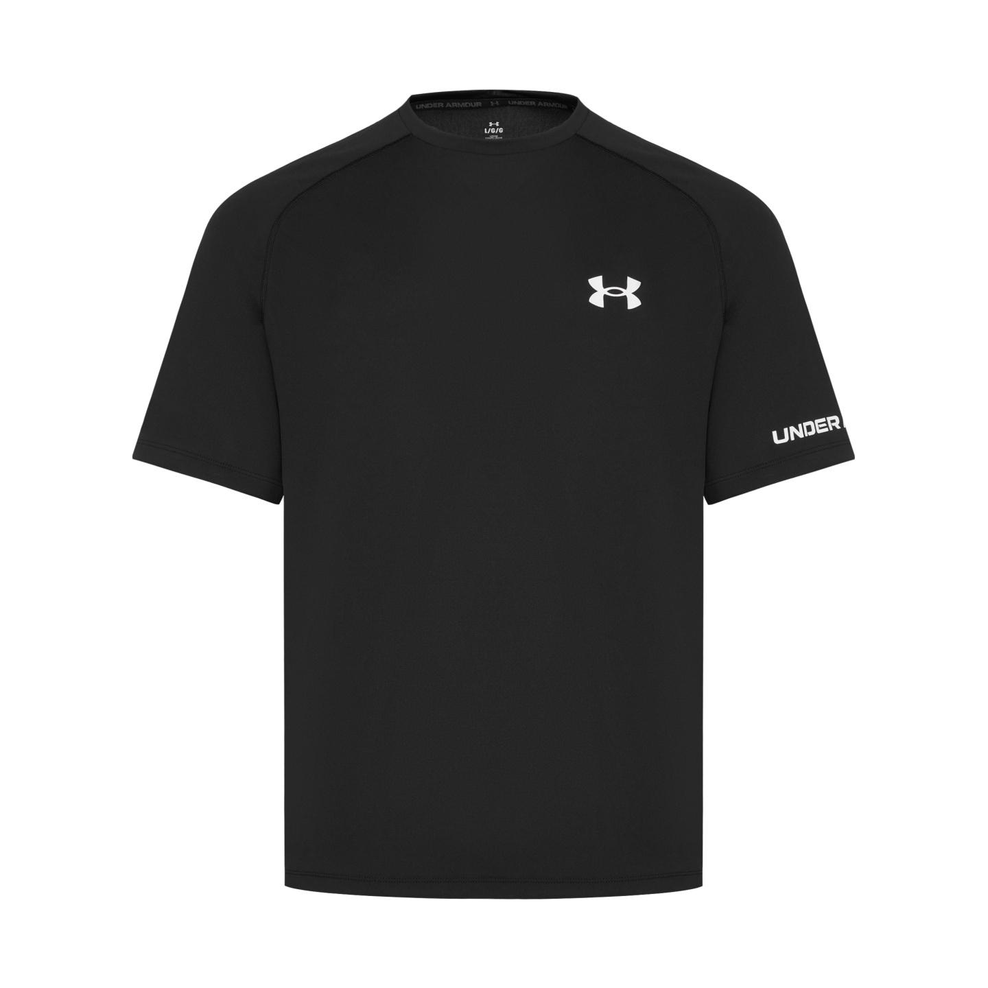 Under Armour Short Sleeved T Shirts Men s Black 6014339-001 L
