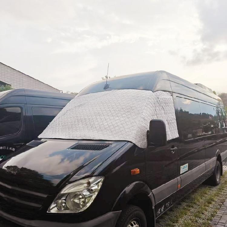 Folie de aluminiu rezistentă la intemperii, parasolar pentru rulotă, pentru fereastra Sprinter 515, izolație termică, reducere a căldurii de vară, protecție împotriva înghețului de iarnă