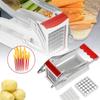 Potato Slicer Smallscale Portable Kitchen Tool Household Press Type Slitter Hand Movement Carrot Slicing Gadget Kitchen Supplies
